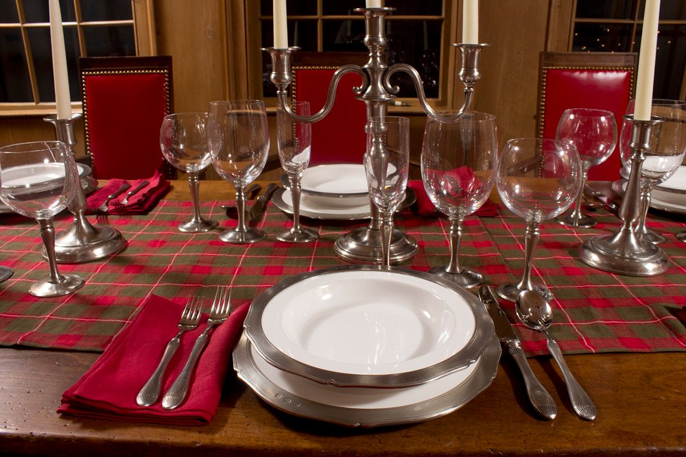 What do I need to host an elegant dinner party?