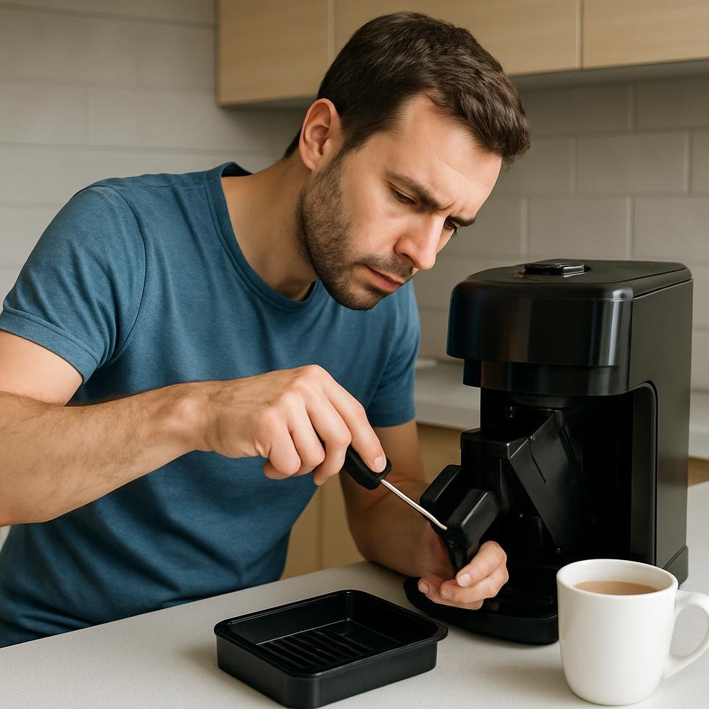 How do i fix coffee machine?